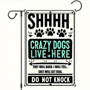 Funny Outdoor Flag, NWT